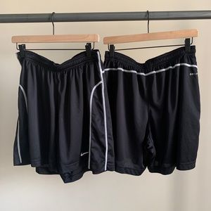 Nike mesh lined shorts bundle